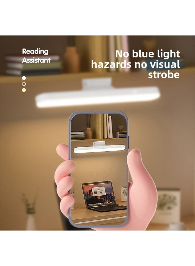 Magnetic Led Cool Death Lamp Desktop Remote Control Reading Lamp Learning Special Charging And Inserting Dual-purpose Eye Protection Desk Lamp-Color:Remote Control Model (three Levels Of Dimming Color + Remote Control)  - Image 4