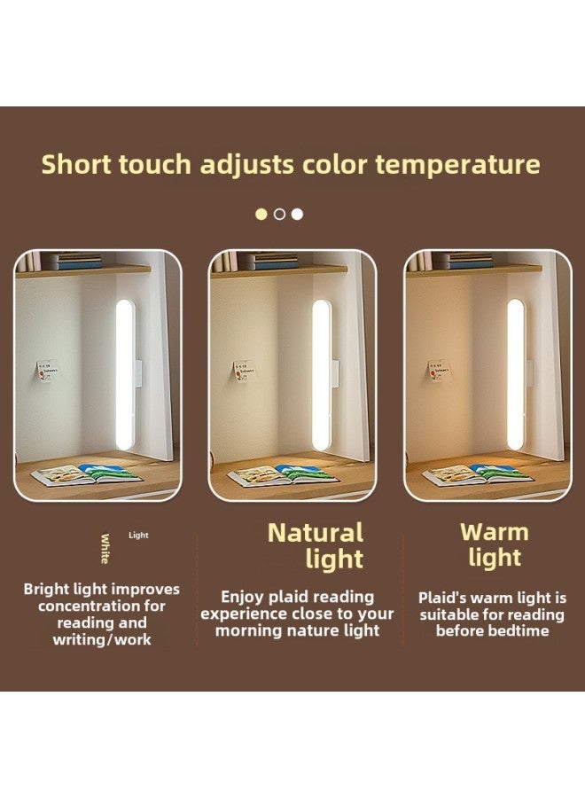 Magnetic Led Cool Death Lamp Desktop Remote Control Reading Lamp Learning Special Charging And Inserting Dual-purpose Eye Protection Desk Lamp-Color:Remote Control Model (three Levels Of Dimming Color + Remote Control)  - Image 5