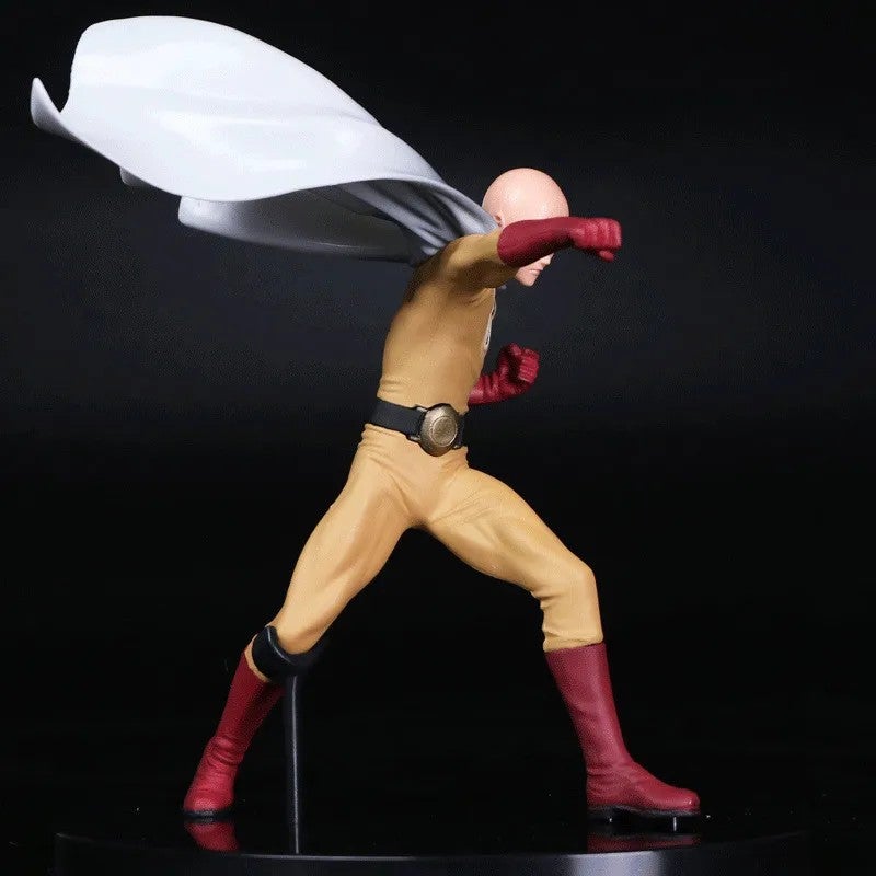 Bluejw 14CM Anime Figure ONE PUNCH-MAN Saitama Fighting Standing Figure Toy PVC Peripheral Collectible Small Sculpture Table Decoration - Image 4