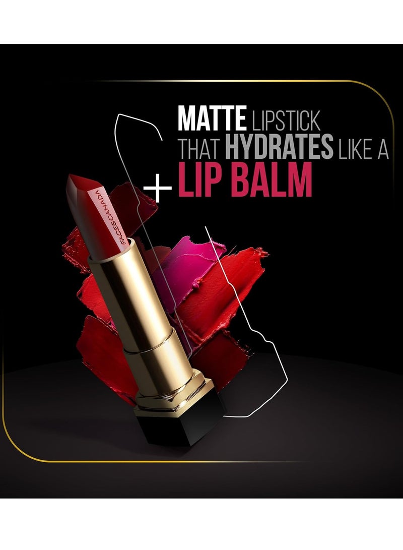 FACES CANADA Comfy Matte Creme Lipstick Go For It 02 4.2g - Image 2