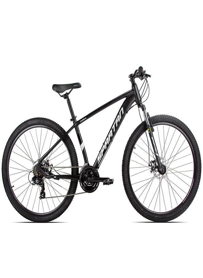 Spartan Calibre Hardtail Mountain Bicycle| Lightweight alloy frame & rims | Gear | Disc brakes | Front Suspension Bike and Shimano Shifters|size -24 | 26 | 27.5 |29 Inches  - Image 1