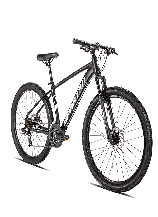 Spartan Calibre Hardtail Mountain Bicycle| Lightweight alloy frame & rims | Gear | Disc brakes | Front Suspension Bike and Shimano Shifters|size -24 | 26 | 27.5 |29 Inches  - Image 3