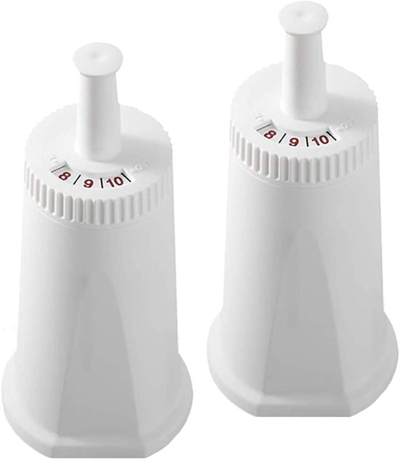 COFFILTRO. 2 Pack Replacement Water Filter Compatible with Breville Sage Claro Swiss For Oracle Barista Bambino Espresso Coffee Machine - Image 1