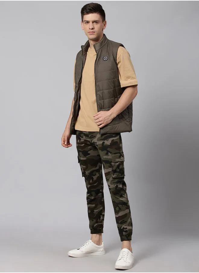 Dennis Lingo Regular Fit Gillet Jacket with Badge Detail by Styli