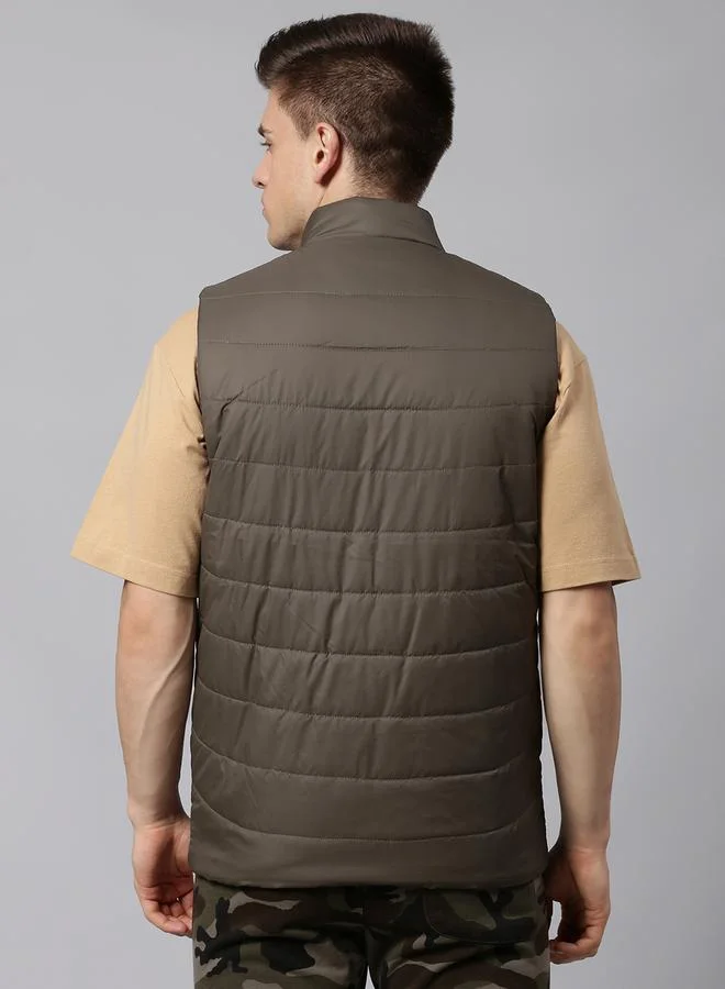 Dennis Lingo Regular Fit Gillet Jacket with Badge Detail by Styli
