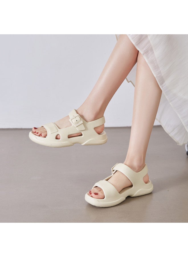 ZHR Simple And Comfortable】women's Beach Sandals With Soft Sole, Versatile Mom Sandals For Women, Summer Sandals For Ladies - Image 2