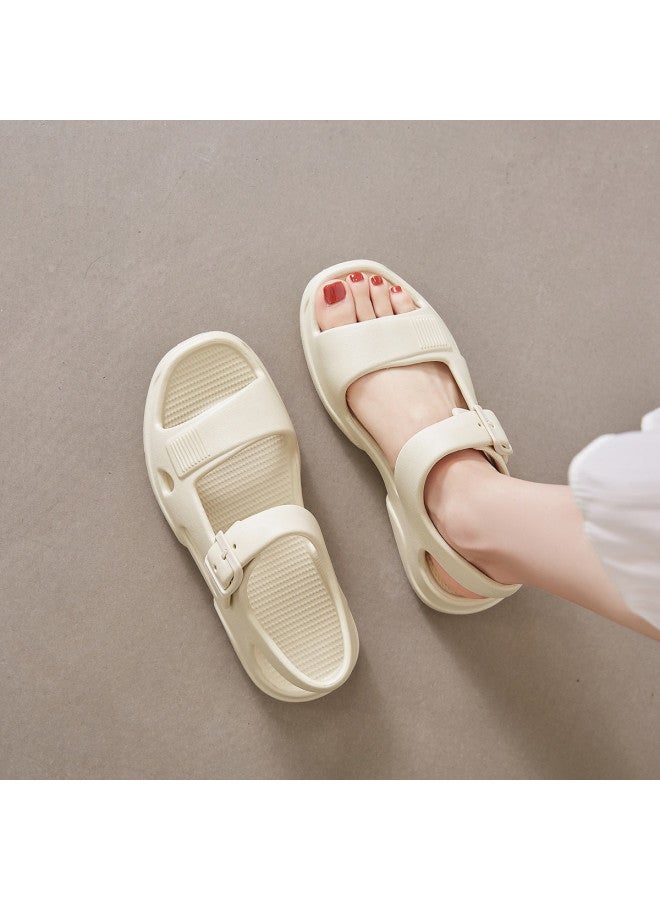 ZHR Simple And Comfortable】women's Beach Sandals With Soft Sole, Versatile Mom Sandals For Women, Summer Sandals For Ladies - Image 4