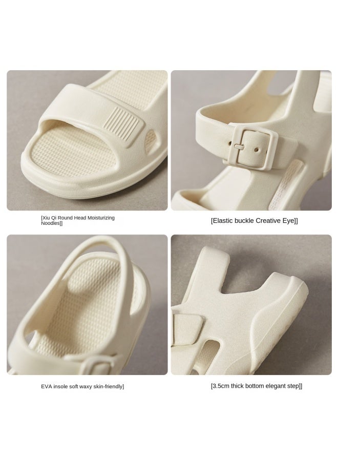 ZHR Simple And Comfortable】women's Beach Sandals With Soft Sole, Versatile Mom Sandals For Women, Summer Sandals For Ladies - Image 5