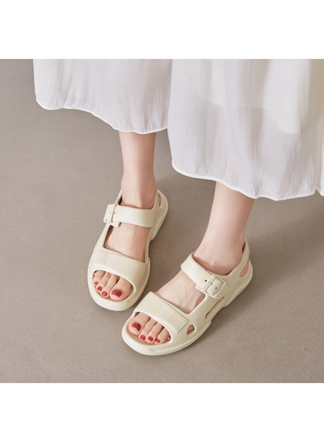 ZHR Simple And Comfortable】women's Beach Sandals With Soft Sole, Versatile Mom Sandals For Women, Summer Sandals For Ladies - Image 3