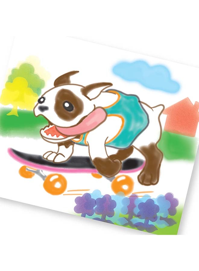 Crayola طقم طلاء، فرشاة وإسفنجة - Image 5