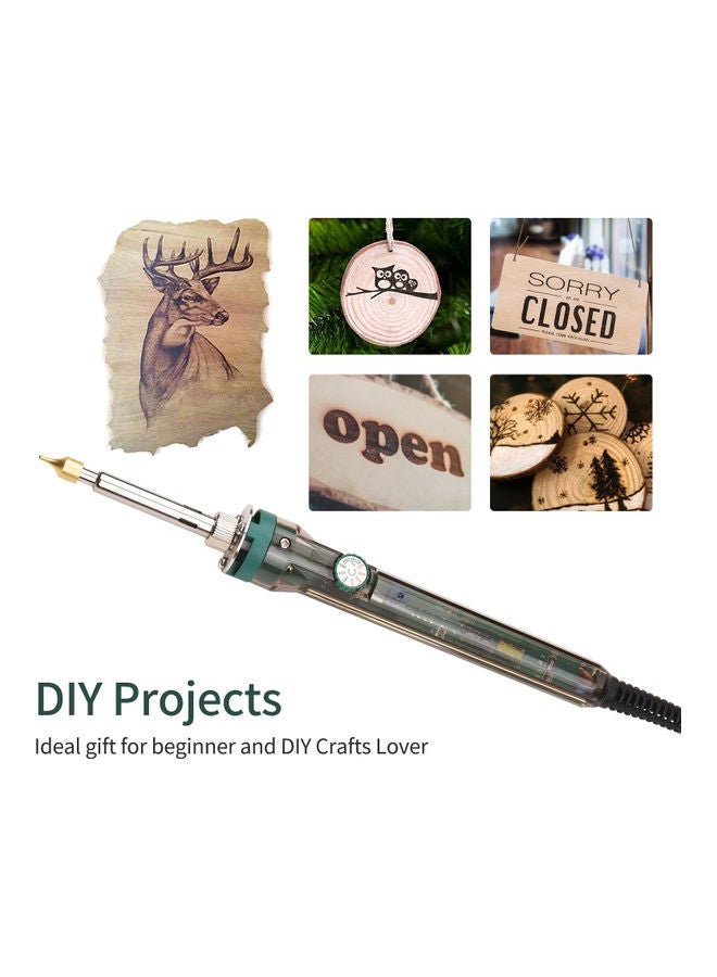 NIBEMINENT 7-Piece Wood Burning Kit Multicolour - Image 5