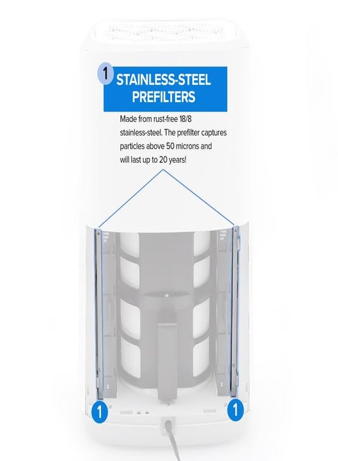 Nuwave Replacement Stainless Steel Pre-Filter for the NuWave OxyPure Zero E500 Smart Air Purifier Made & Sold by Original Manufacturer for OxyPure Zero E500 Models 47351, 47361 - Image 5