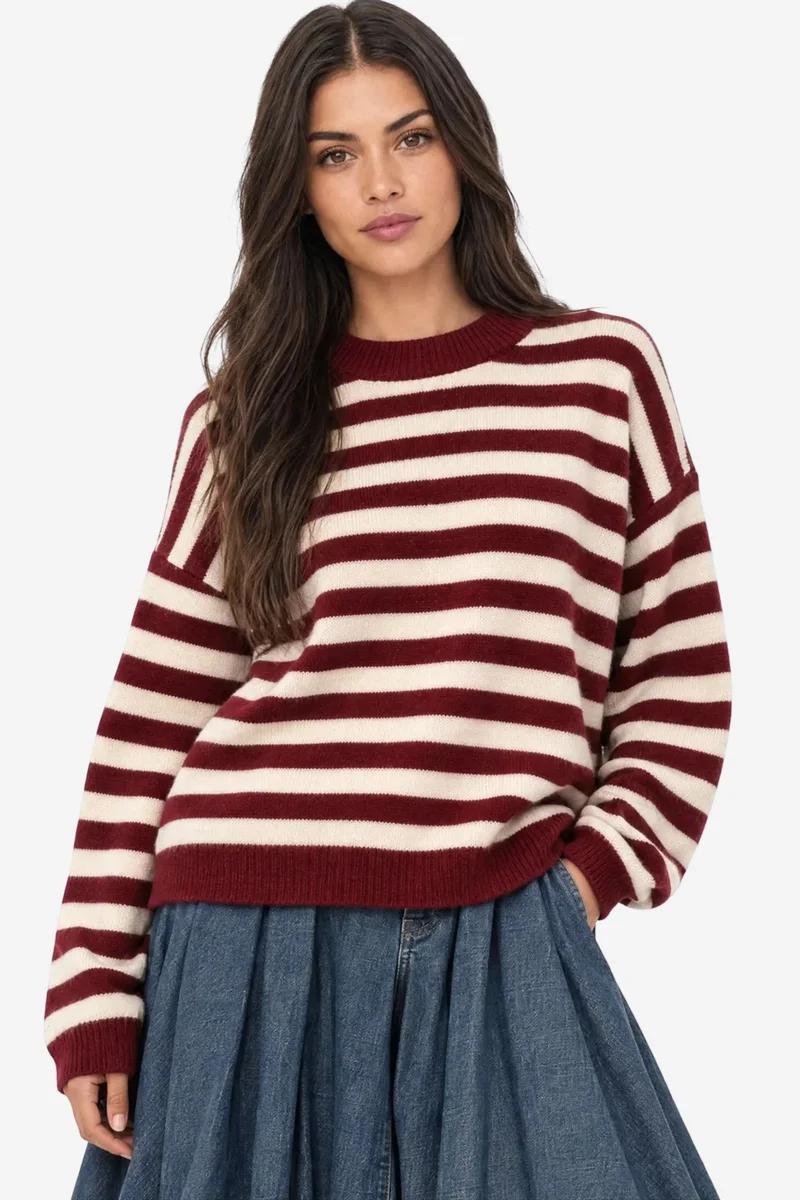 Mixray MIXRAY Women's Acrylic Sweater