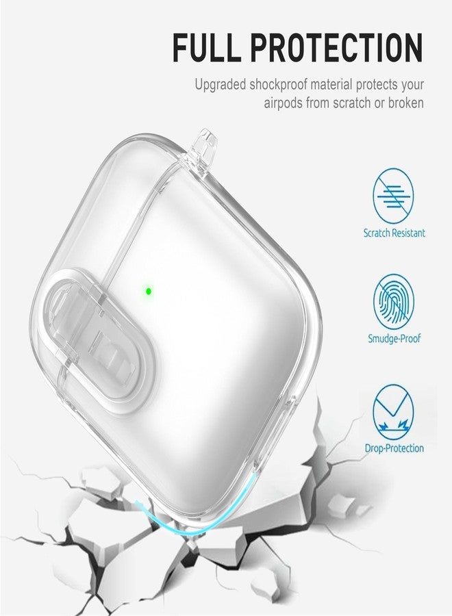 Valkit Compatible Airpods Case Cover Clear, Soft TPU Transparent Shockproof Protective Case for Airpods 2/1 Gen Charging Case - Image 4