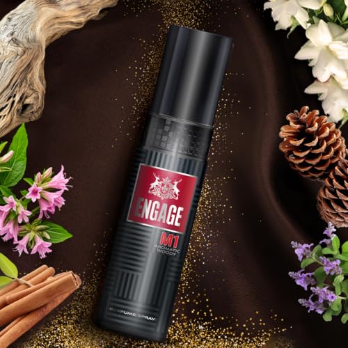 Engage M1 Perfume Spray for Men, 120ml - Image 2