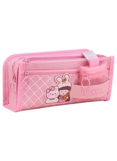 Primary and middle school students cute cartoon large capacity stationery bag
