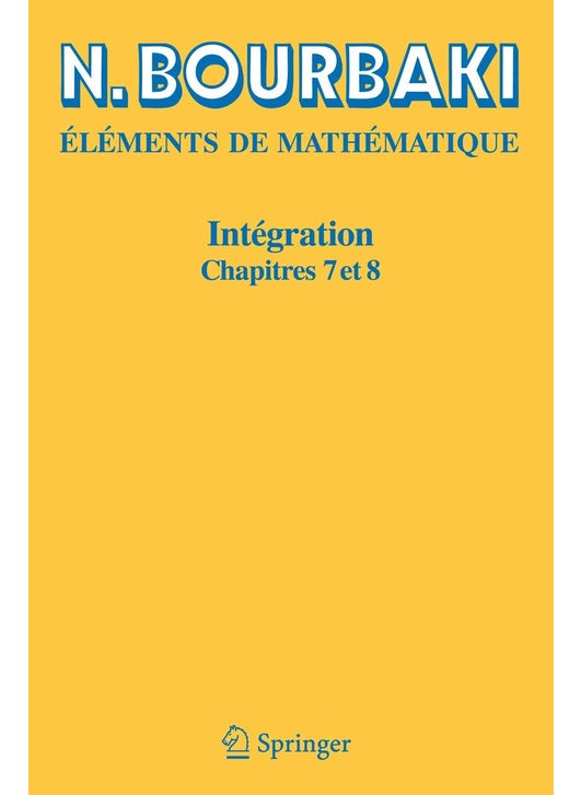 Intégration: Chapitres 7 à 8