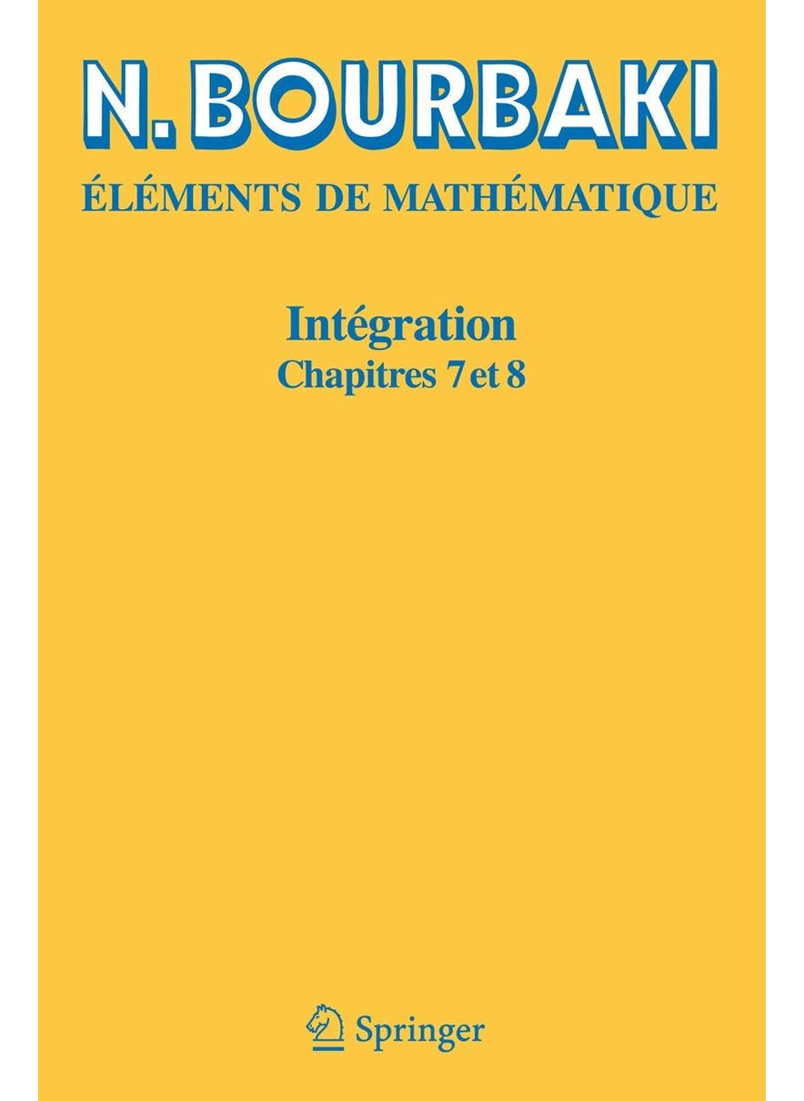 Intégration: Chapitres 7 à 8 