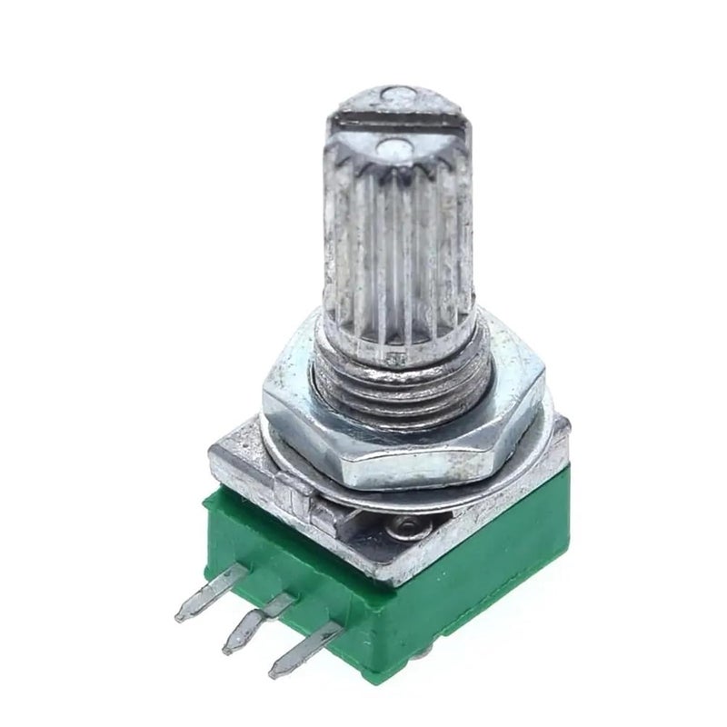 RK097N B1K B2K B5K B10K B20K B50K B100K B500K Audio AmplifierS Sealed Potentiometer 15mm Shaft 3pins 1Pcs(5K Ohm) - Image 1