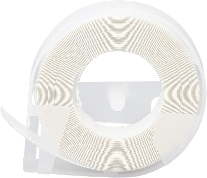 كلاراكو شريط لاصق برايل بطول 3.5 متر، شفاف، ثلاثي الأبعاد، مقاوم للتآكل، سهل الاستخدام، مناسب لبرطمانات التوابل، والخزائن، والأكواب الزجاجية، والسلع الرياضية الخارجية. - Image 1