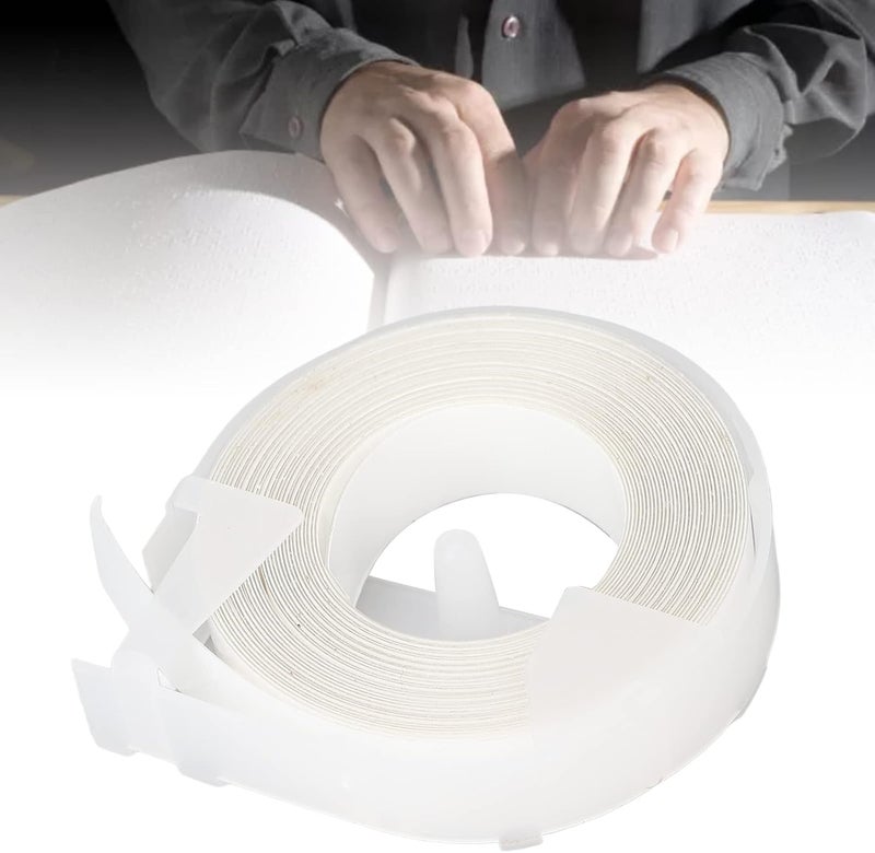 كلاراكو شريط لاصق برايل بطول 3.5 متر، شفاف، ثلاثي الأبعاد، مقاوم للتآكل، سهل الاستخدام، مناسب لبرطمانات التوابل، والخزائن، والأكواب الزجاجية، والسلع الرياضية الخارجية. - Image 5