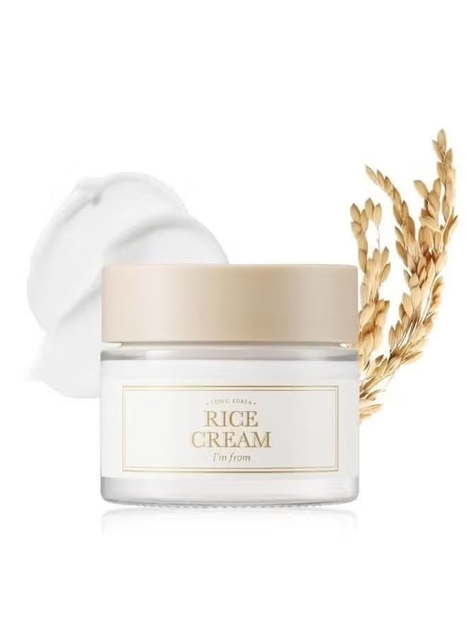 I'm from Rice Cream,  Rice Bran Essence with Ceramide, Glowing Look, Improves Moisture Skin Barrier, Nourishes Deeply, Smoothening to Even Out Skin Tone, K Beauty - Image 3