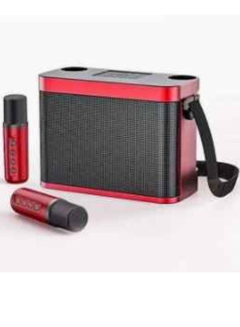 YS 209 Wireless Karaoke Speaker With Two Wireless Microphone - Image 1