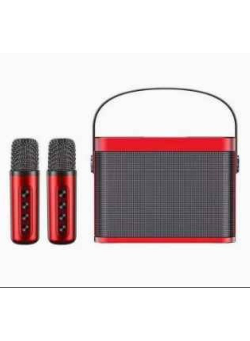 YS 209 Wireless Karaoke Speaker With Two Wireless Microphone - Image 2