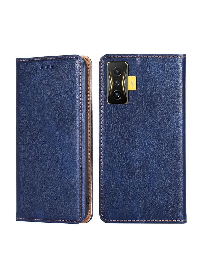 The Bros Case For Xiaomi Poco F4 GT / Redmi K50 Gaming Pure Color Magnetic Leather Phone Case