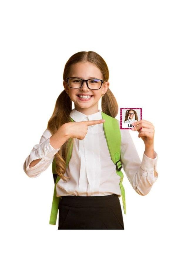 null - School Attendance Card Student Check-In Cards Photo Affixing Star Birthday Educational Stationery Toy For Kids-Color:Color Printing-Specifications:7*7cm - Image 1