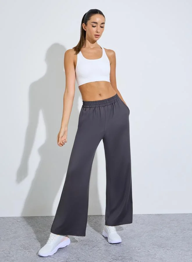 ستايلي اكتيف White Seamless Racerback Sports Bra