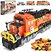 AIGIMU City Train Building Set Stem Trains Building Toy for Boys Girls Ages 614 BNSF Freight Trains Model for Kids and Adult Stem Locomotive Train Building Blocks Christmas Birthday Gifts 635 PCS - Image 2