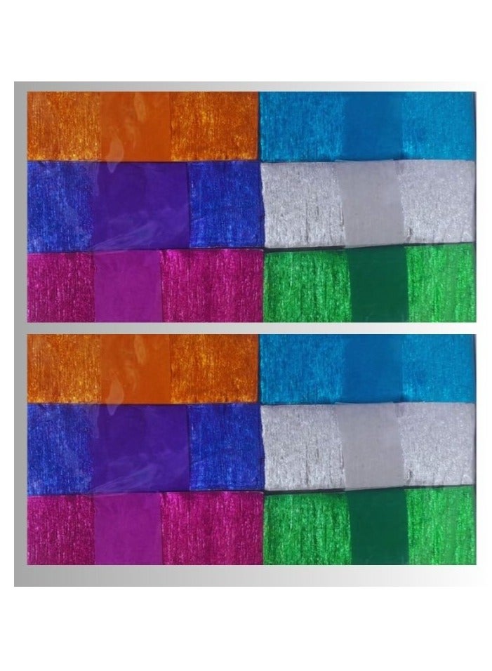 Terabyte CREPE PAPER ALUMINIUM FOIL BACKED 36STRIPS 3FT - Image 2