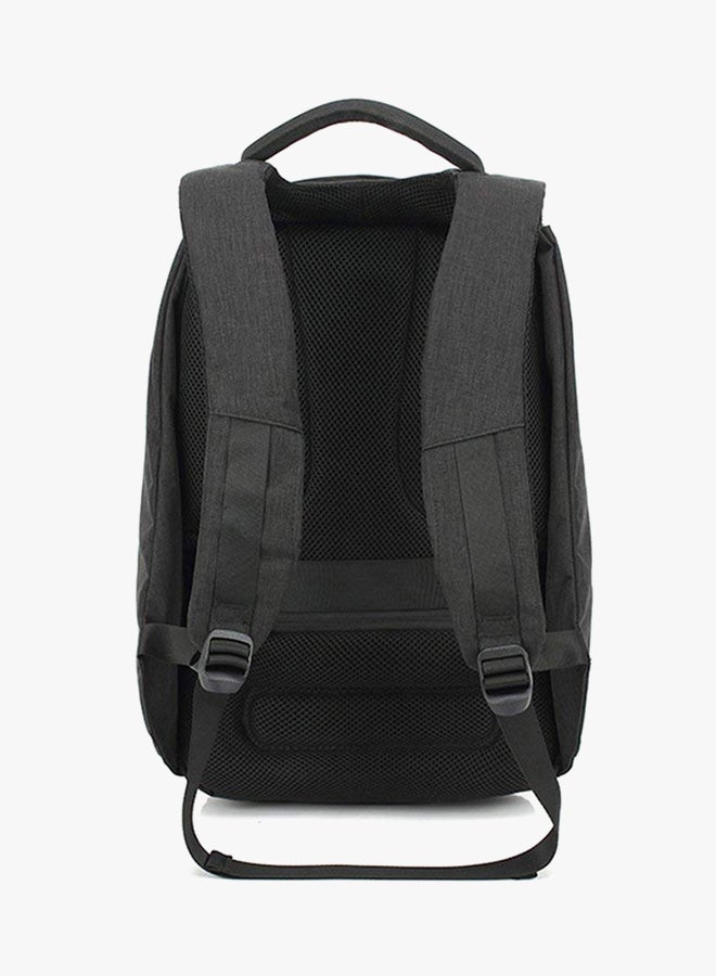 Anti Theft Laptop Backpacks With USB Charging 15.6-Inch Black - Image 2