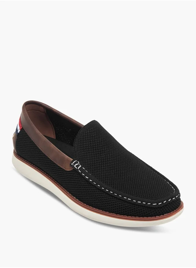 Lee Cooper Men's Textured Slip-On Loafers