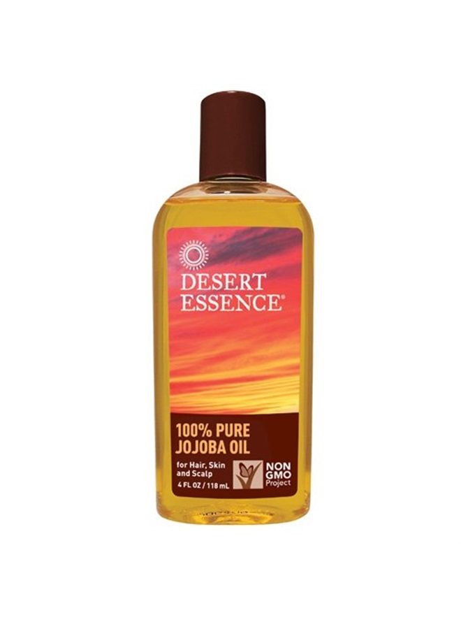 Desert Essence 100% Pure Jojoba Oil 4 oz (Pack of 3)