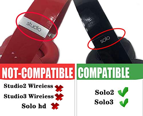 QKSOTY Solo3 Headband Replacement Parts Accessories Solo2 Headband Repair Kit Compatible with Solo 3.0 Solo 2.0 Wireless Top Headband - Image 4