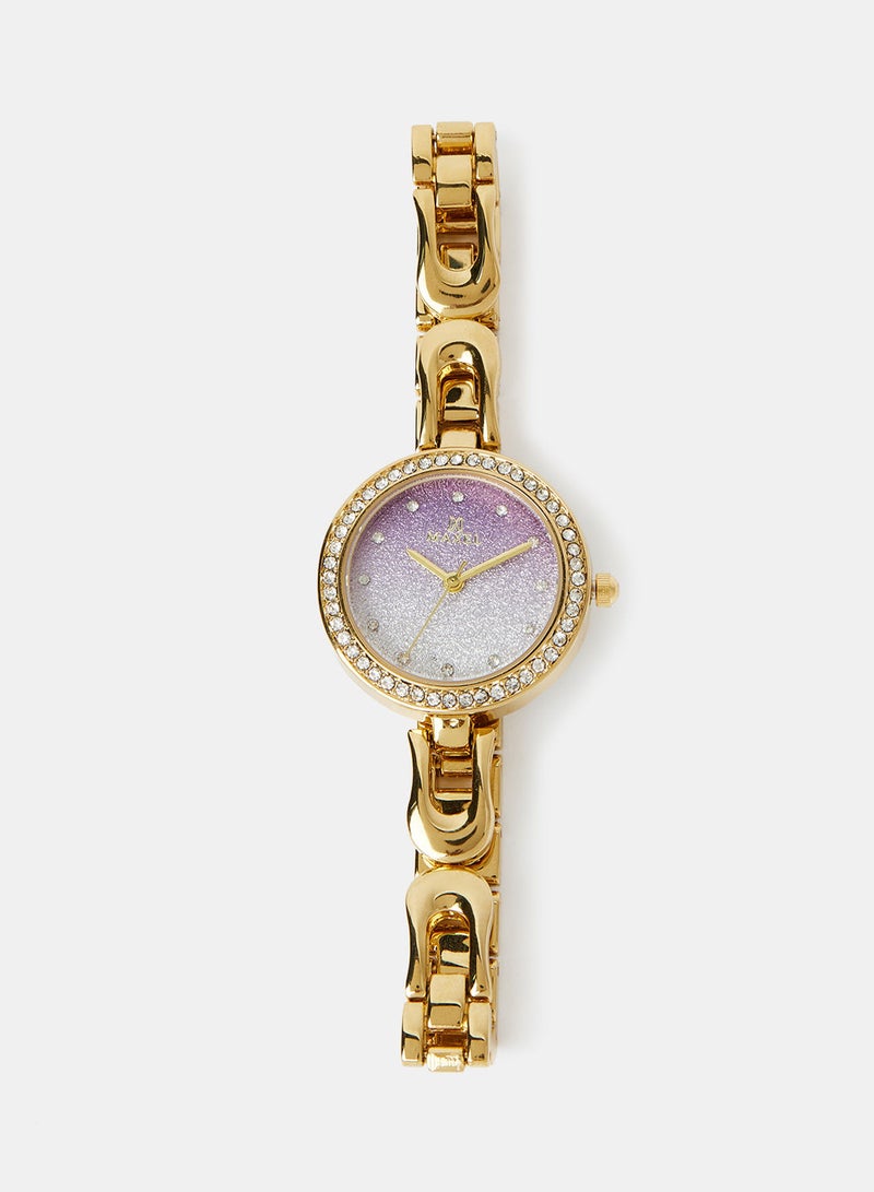 Maxel Classic Quartz Ladies Analog Wrist Watch MX191 - 28mm - Image 1