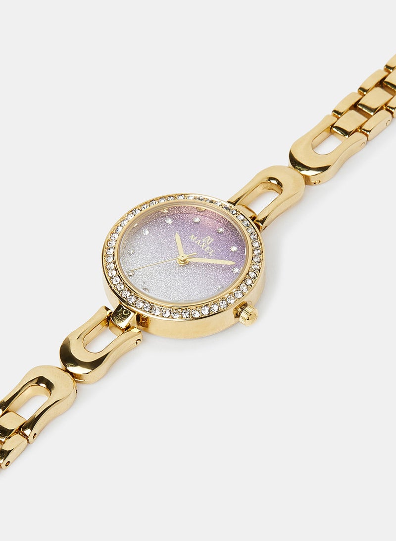 Maxel Classic Quartz Ladies Analog Wrist Watch MX191 - 28mm - Image 2