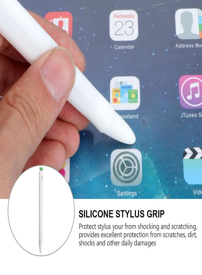 Hemobllo Carrot Shaped Pencil Sleeve 2Nd Generation Cover Silicone Grip Holder Compatible with Pencil for Stylus Protection and Comfortable Use - Image 4