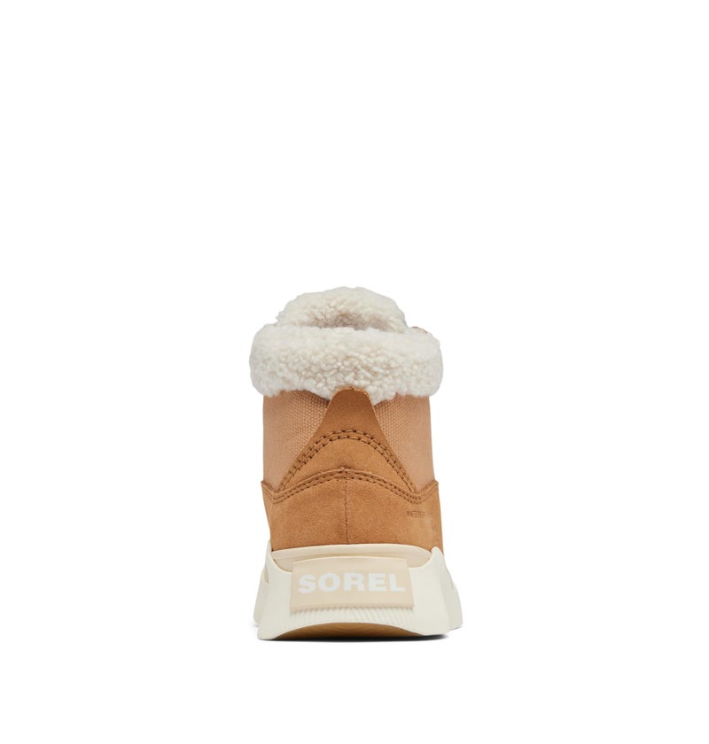 SOREL Women's Out N About lV Mid Waterproof Sneaker - Tawny Buff, Honey White - 8.5 - Image 4