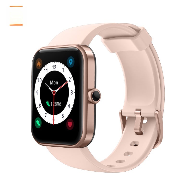 Smart Watch with Heart Rate and Blood Oxygen Monitor, Sleep Monitor 5ATM Waterproof 1.69-inch HD Color Touchscreen Smartwatch for Men Women Replacement for iPhone & Android - Image 1