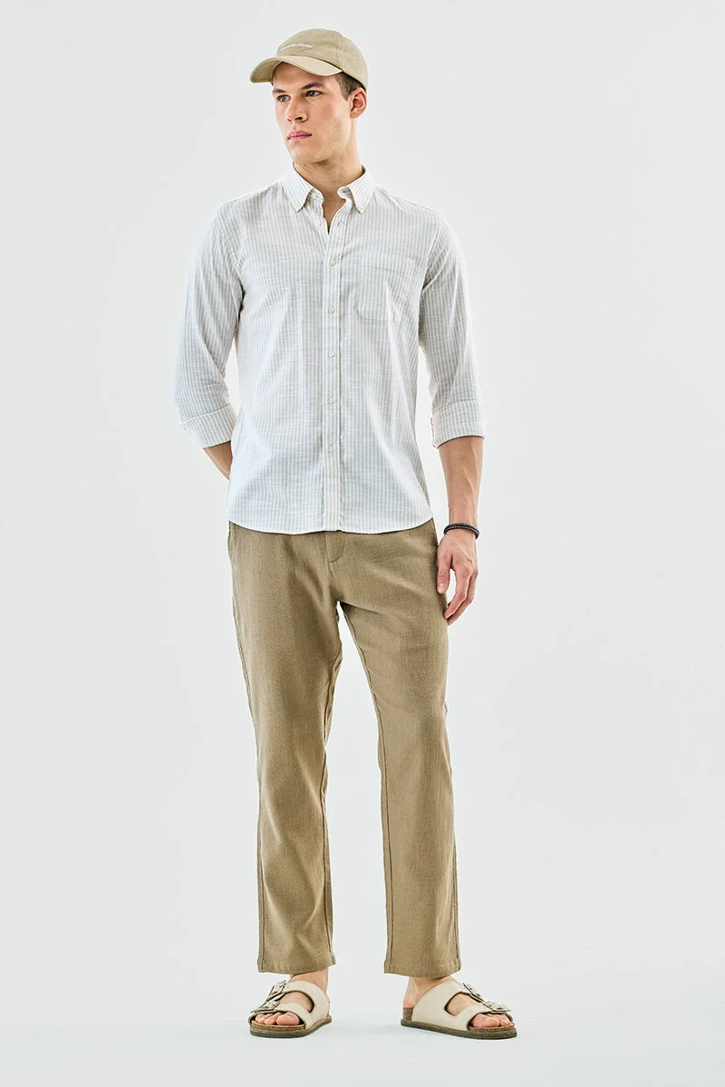 SNITCH Relaxed Fit 100% Cotton Trousers