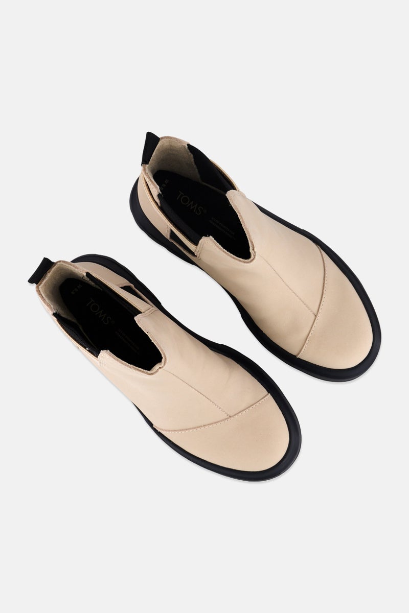 TOMS حذاء أنكل للنساء من نوع ألبرغاتا القتالي، بيج - Image 4