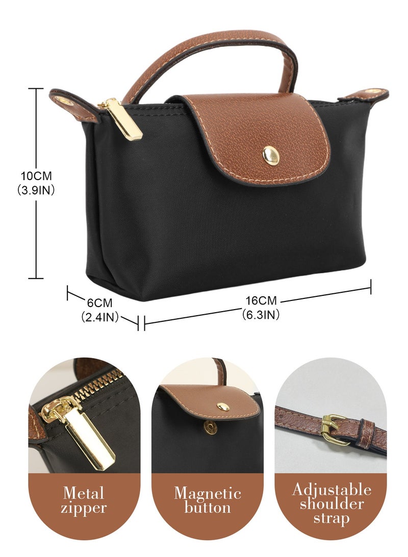 URbazaar Stylish  Leather Purse Strap Replacement for Crossbody or Shoulder Wear, Mini Makeup Bag, Handbag, Shoulder Bag, Handheld Small Bag - Image 2