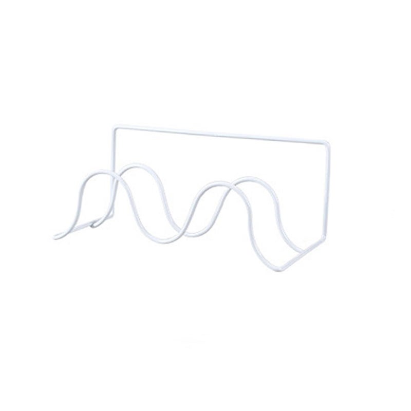 Iron Wall Mount Hanging Shelf Organizer for Shoes and Slippers Storage - Image 2