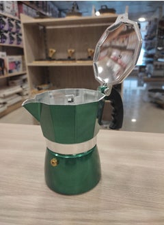 Generic Moka Pot 3 Cup is carefully crafted from sturdy cast aluminum for long-lasting durability Provides even, thorough heat distribution to enhance flavor and aroma Safety First Flip top lid features a heat-resistant handle and knob that allows for easy, safe pouring Safety release valve controls water pressure and delivers perfectly extracted espresso every time Easy to use - simply fill the bottom chamber with water, add ground coffee or espresso to the filter and place on the stovetop. Within minutes, delicious, bubbling cups of espresso will fill your pot. Remove from heat and enjoy Easy to clean - simply rinse the parts with warm water and let dry before reassembling Compatible with all stovetops Works on all electric, ceramic and gas stovetops including propane Making it the perfect camping accessory Homemade Coffee - Make high-quality coffee at home in the  - Image 4