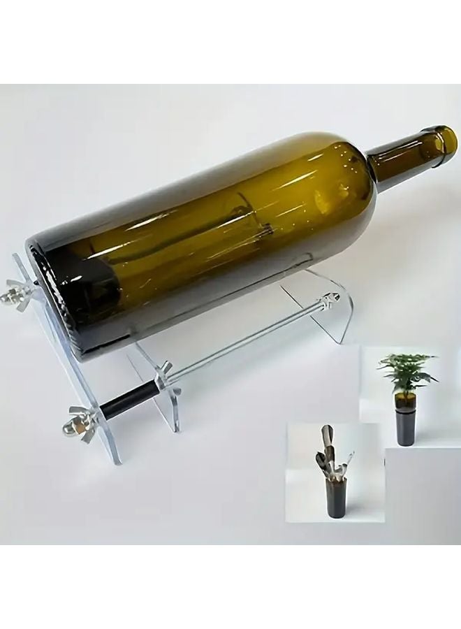 White Glass Bottle Cutter Kit Manual Cutting Tool For DIY Projects No Electricity Needed - Image 5