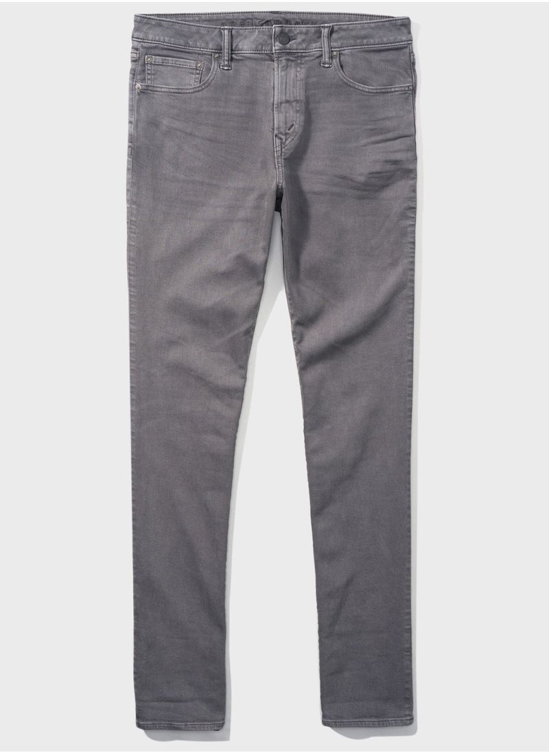 American Eagle - Light Wash Slim Fit Jeans - Image 1