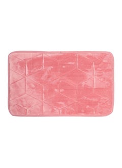 Status Contract Anti Slip Mat for Bathroom Floor | Memory Foam Bathroom Mats | Bathroom Mat Water Absorbing | Bathroom Anti Skid Mats for Bathing Area & Shower, Pink, 38 X 58 Cm  - Image 2